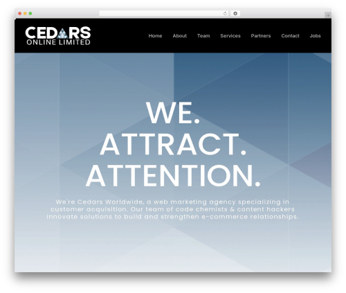 Theme WordPress Maccha - cedarsonline.com