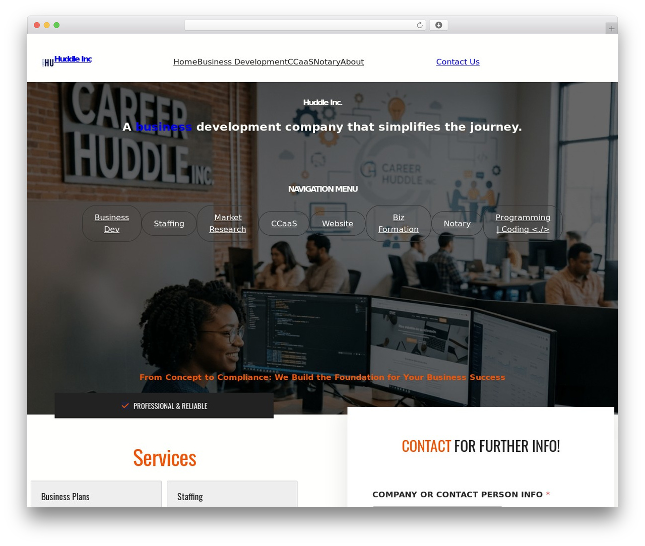 WordPress theme Blockskit Base - careerhuddle.net
