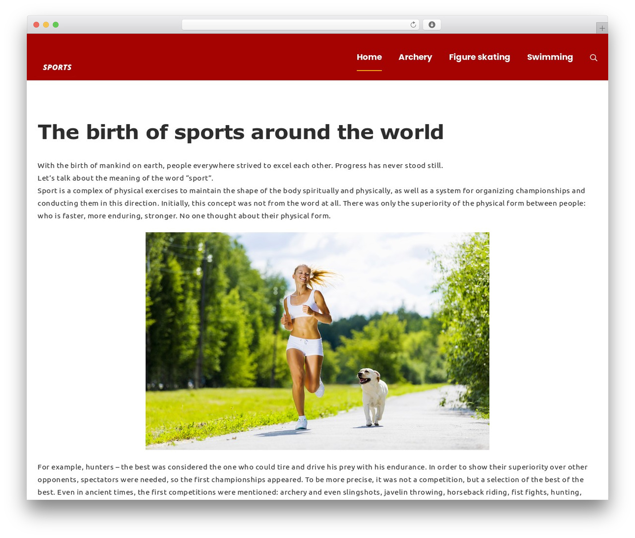 WordPress theme Wengdo - emrs-strasbourg.com