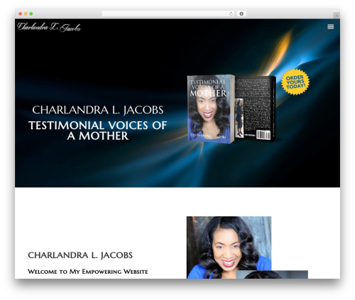 Wolf page builder WordPress plugin - charlandrajacobs.com