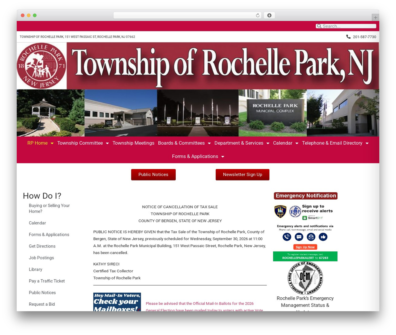 Hello Elementor theme WordPress - rochelleparknj.gov