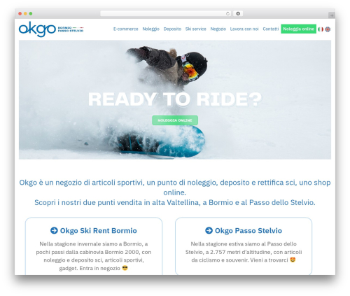 Okgo Theme theme WordPress - okgoskirent.com