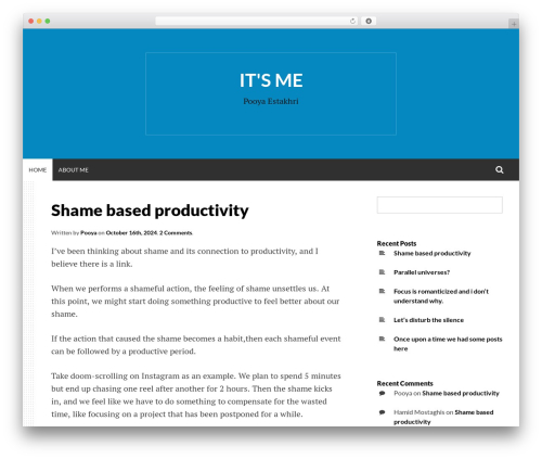 Simone WordPress theme - estakhri.com Simone WordPress theme - estakhri.com