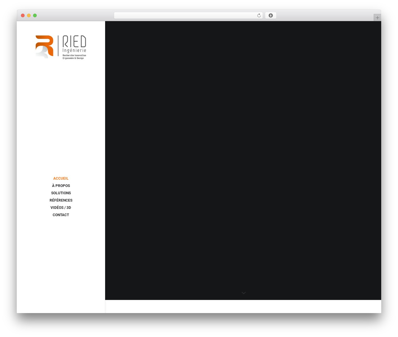 Uncode premium WordPress theme - riedingenierie.com