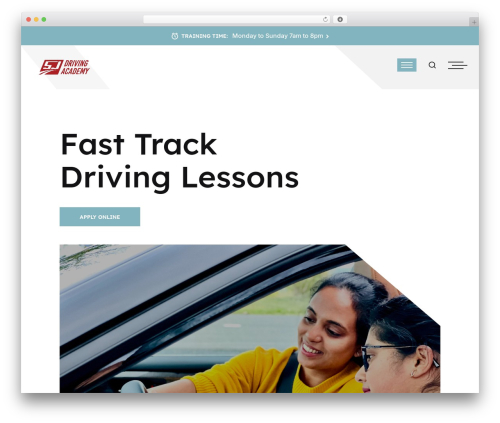 WordPress theme UDrive - sjdrivingacademy.ca