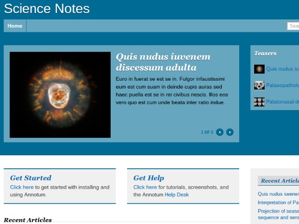 Annotum Base WordPress theme Annotum Base WordPress theme