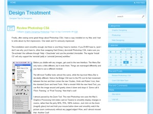 Design Treatment WordPress theme