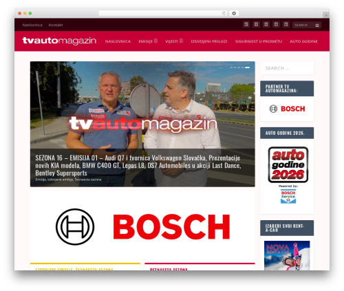 Extra WP theme - tvautomagazin.com