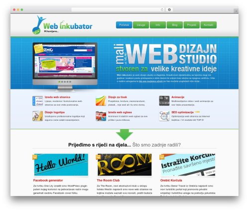 Idea top WordPress theme - wink.hr