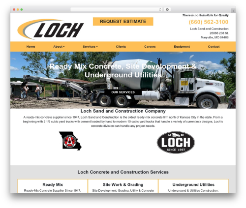 JW Bootstrap WordPress theme - loch-lscc.com