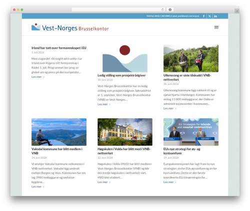 Theme WordPress Enfold - west-norway.no