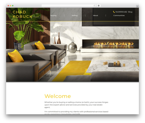 WordPress theme IXACT Framework - chadkobuck.com