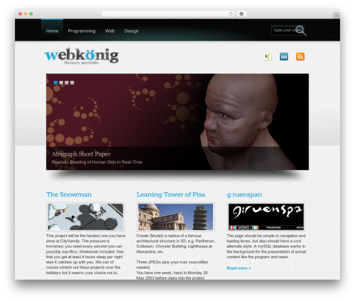 WordPress theme Boldy - webkoenig.net