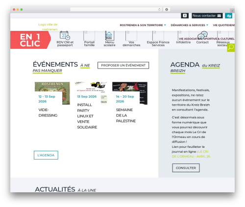 Co-marquage service-public.fr (co-marquage-service-public) free WordPress plugin - rostrenn.bzh
