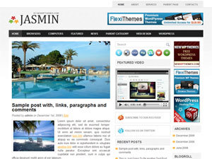 WordPress theme Jasmin