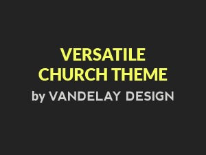 WordPress theme Versatile Church WordPress Theme