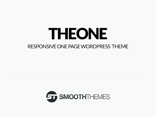 WP theme TheOne