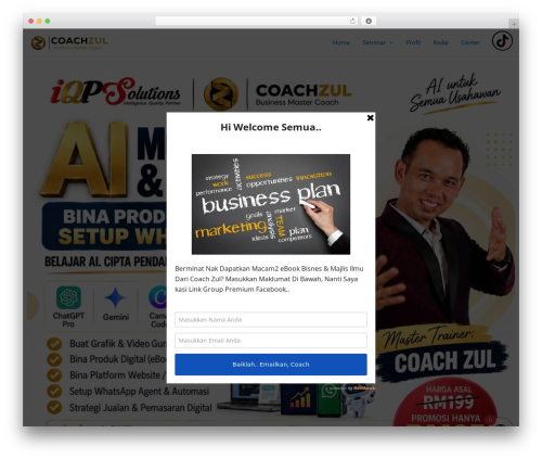 Floating Tiktok button (Tiktok Follow button)+ Tikcode (QrCode) for Tiktok followers (floating-tiktok-button) free WordPress plugin - coachzul.com