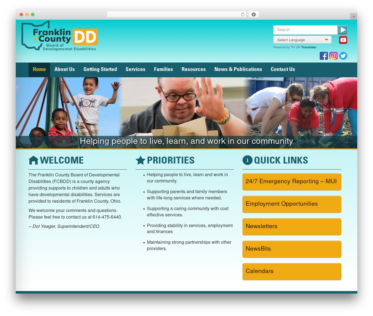 Bootstrap Basic free WordPress theme - fcbdd.org