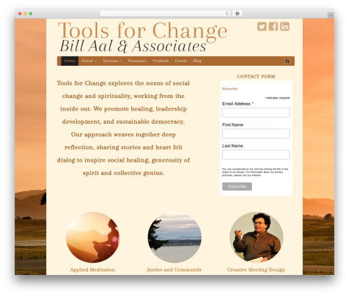 Rotatingtext WordPress plugin - toolsforchange.org