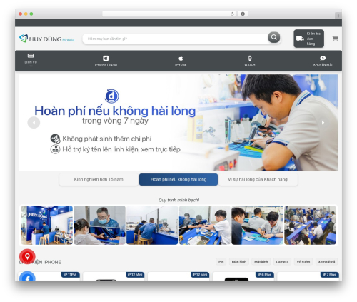 Devvn quick buy WordPress plugin - huydungmobile.vn