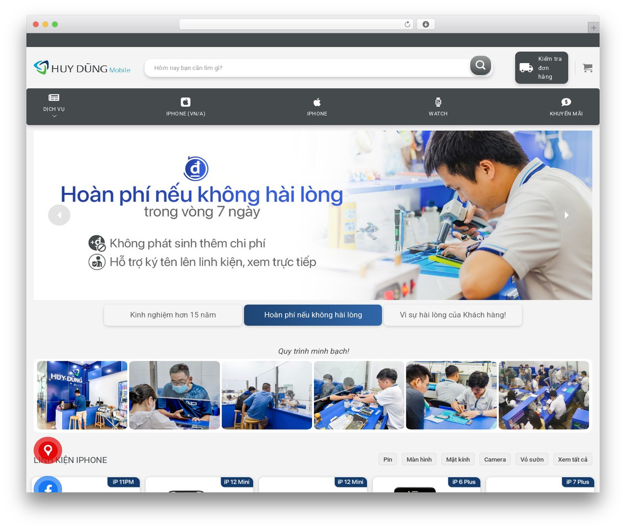 Flatsome theme WordPress - huydungmobile.vn