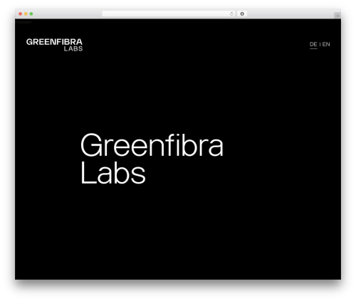 Greenfibra WordPress theme - www.greenfibra.com