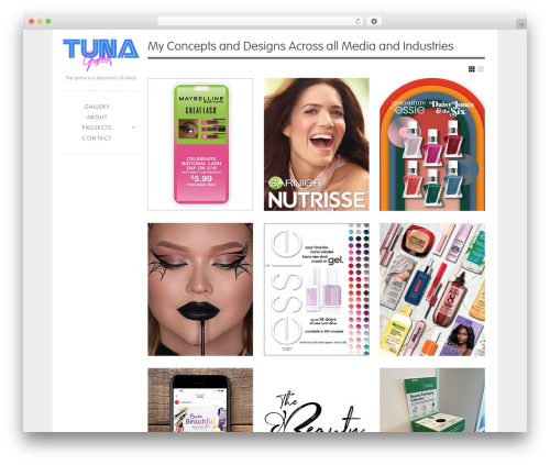 Gridspace theme WordPress - tunagraphix.com