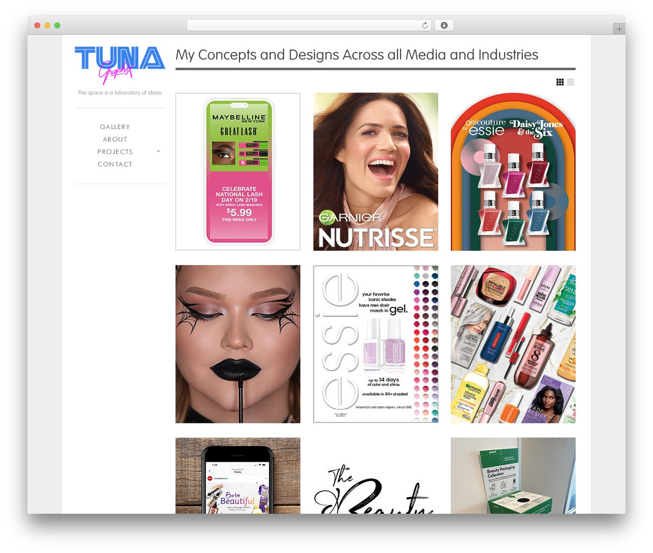 Gridspace theme WordPress - tunagraphix.com