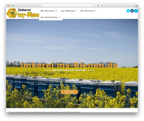 Simple Webchat (quick-whatsapp) free WordPress plugin - my-bienen.de