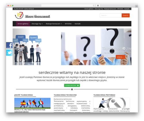 Arscode social slider WordPress plugin - tlumaczenia365.pl
