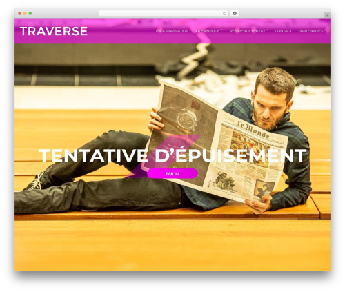 Oscillator WordPress theme - traversiens.com