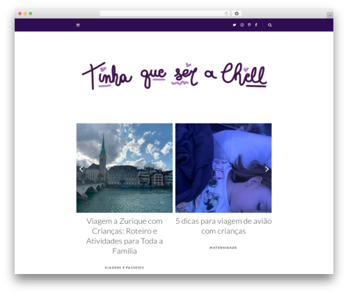 Simples theme WordPress - tinhaqueser.com