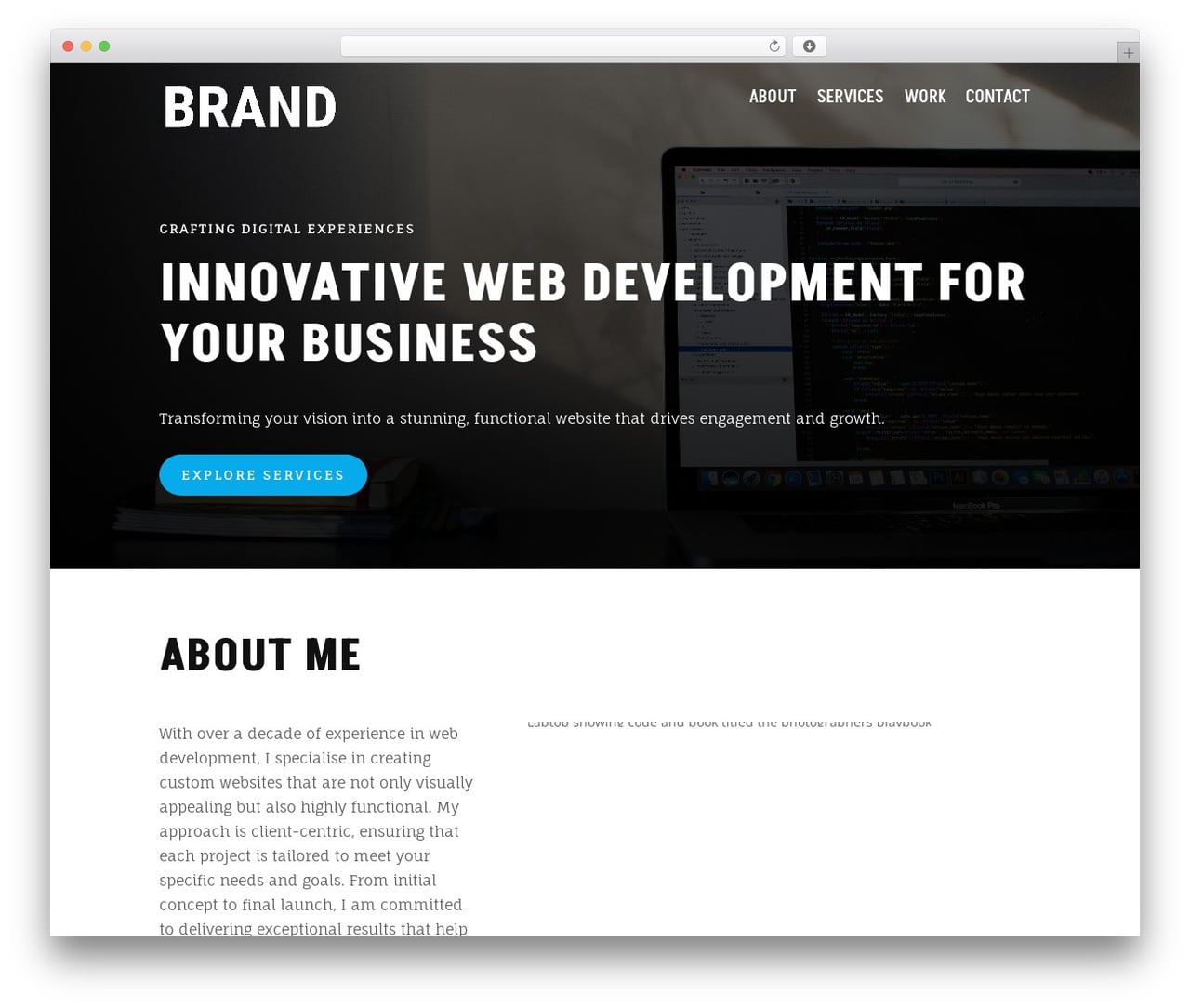 Theme WordPress BRAND Child Theme - brand.co.im