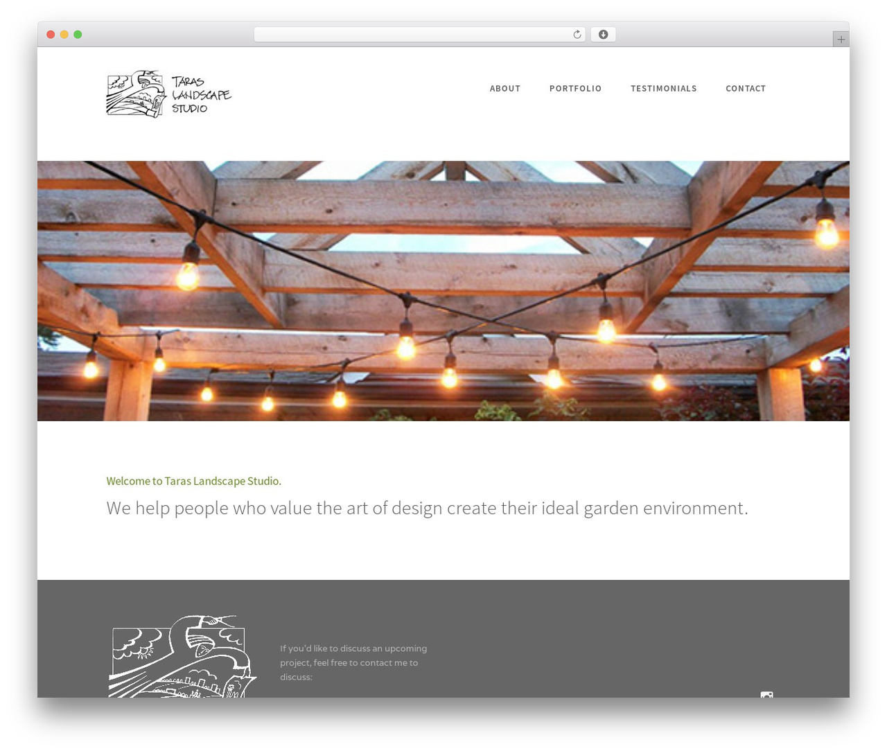 Theme WordPress Extent - taraslandscape.com