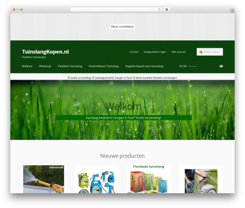 Storefront Footer Bar (storefront-footer-bar) free WordPress plugin - tuinslangkopen.nl