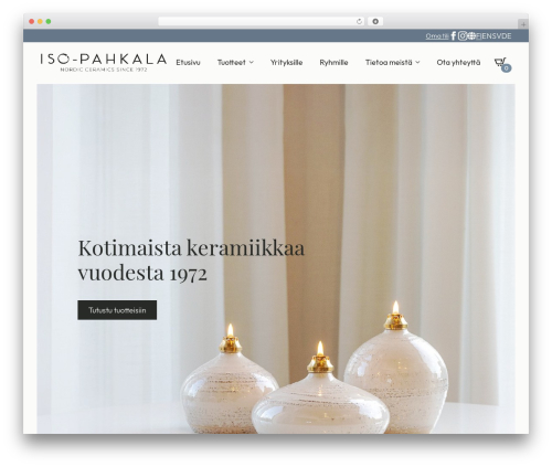 WordPress theme Breakdance Zero Theme - iso-pahkala.fi