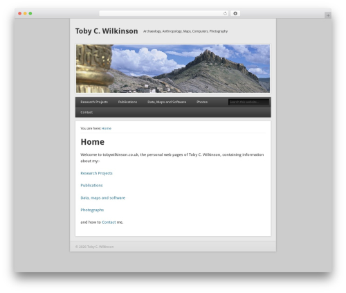 WordPress theme Esplanade - tobywilkinson.co.uk