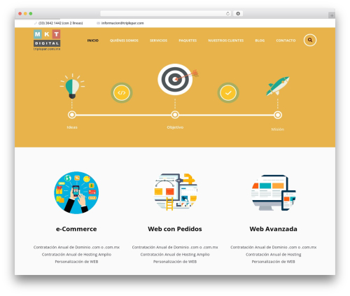 WordPress theme SmartSEO - triplepar.com.mx