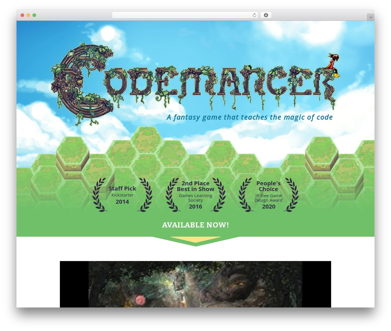 Codemancer WordPress gaming theme - codemancergame.com Codemancer WordPress gaming theme - codemancergame.com