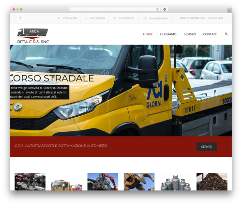 constructo WordPress theme - arcacds.it