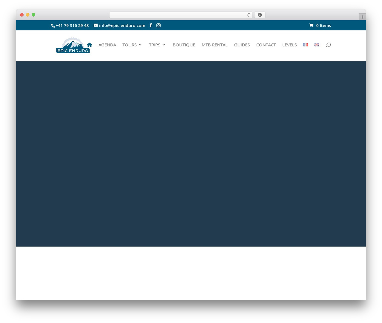 Divi creative agency WordPress theme - epic-enduro.com
