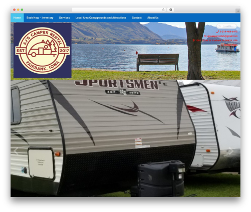 The WP WordPress theme - ajscamperrentals.com