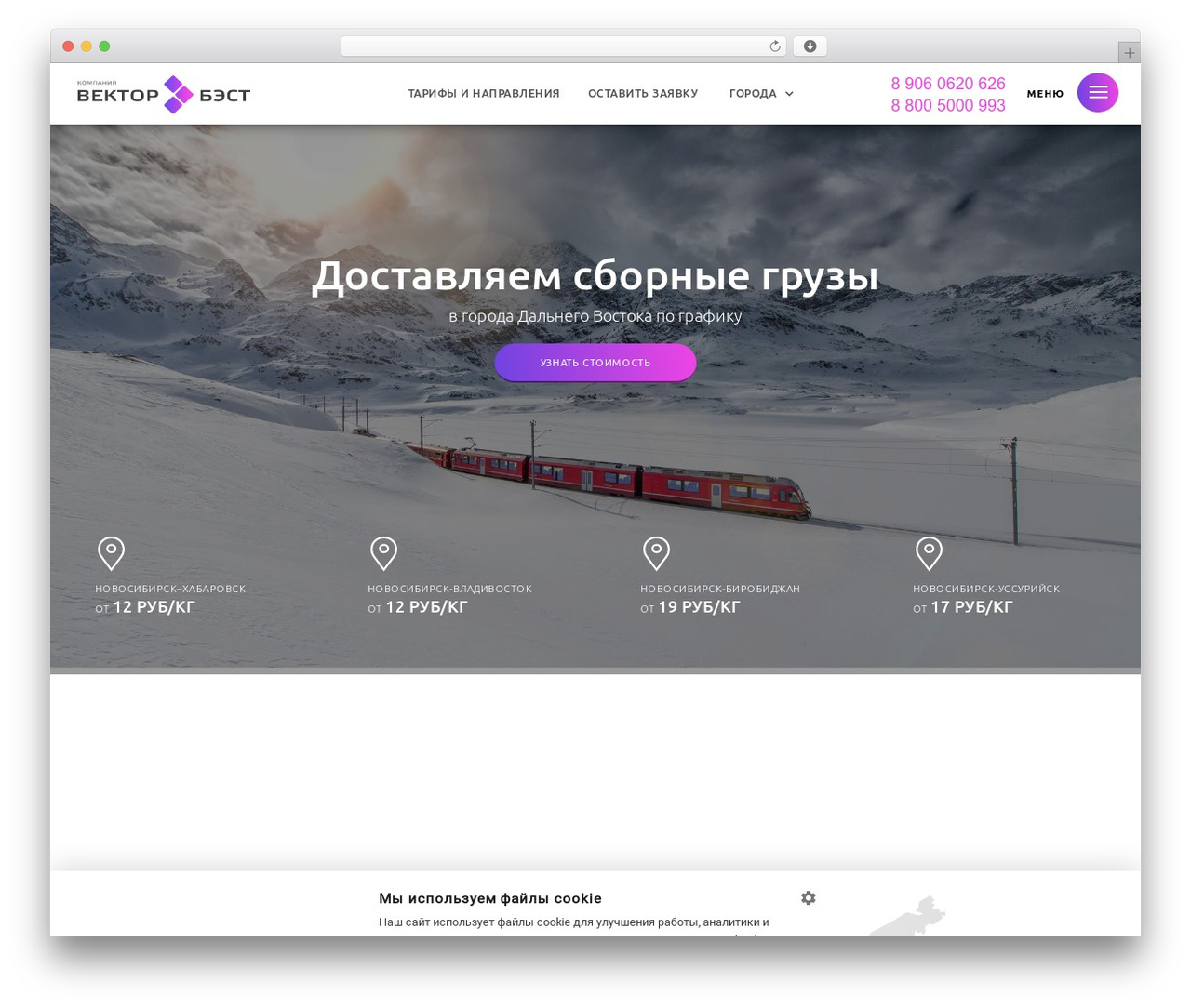 Vector Best WordPress theme - vectorbest.ru