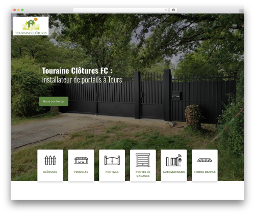 WordPress theme Betheme - touraine-clotures.com