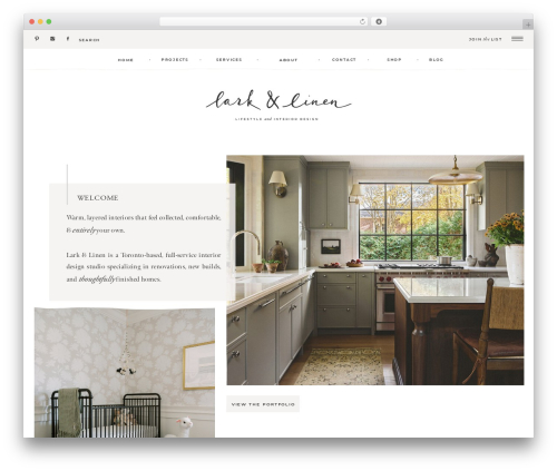 WordPress website theme Showit - jacquelynclark.com