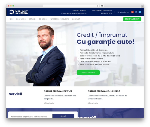 Consultix theme WordPress - imprumutcumasina.ro