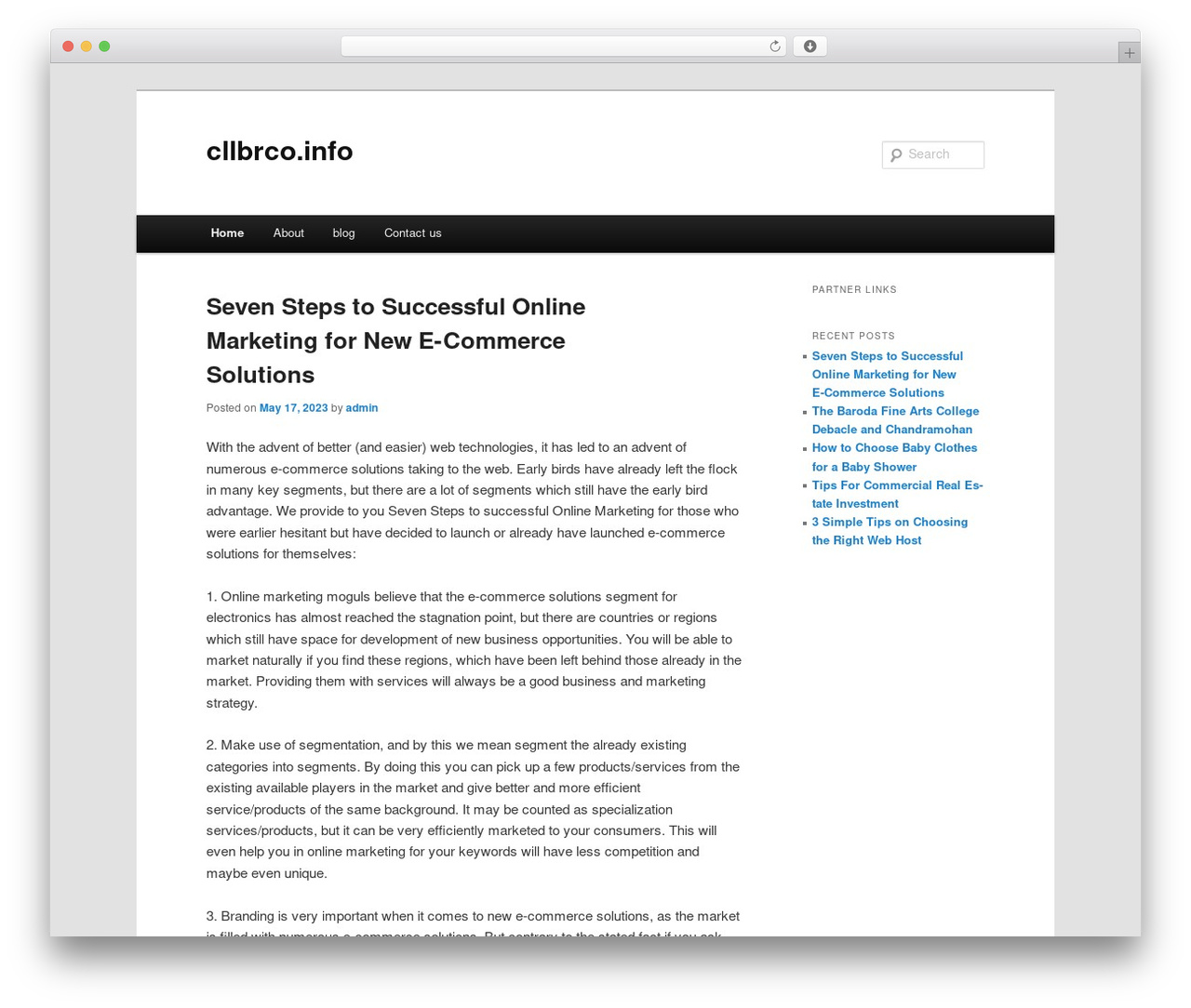WordPress theme Dmc - cllbrco.info