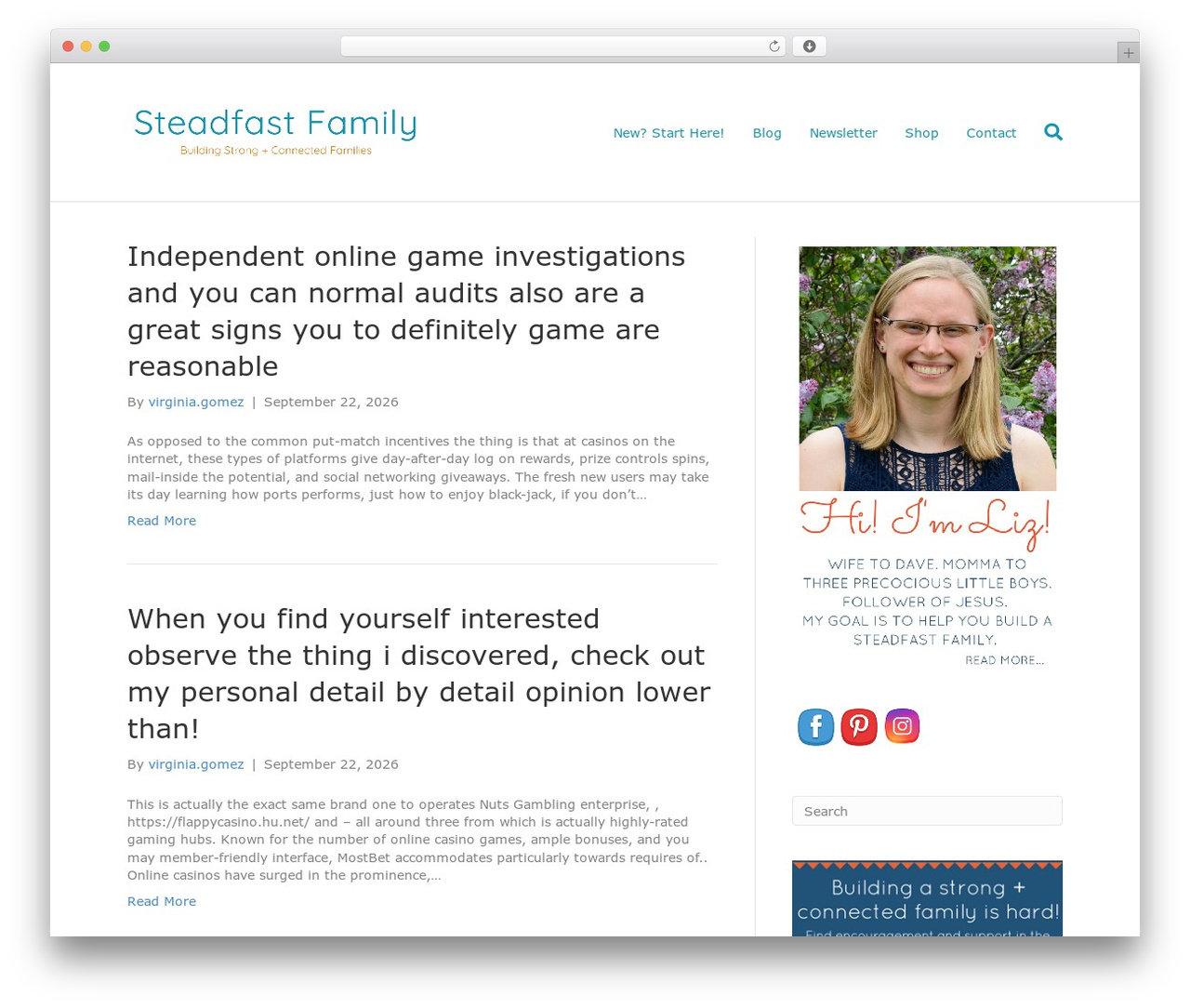 WP theme Beaver Builder Theme - steadfastfamily.com WP theme Beaver Builder Theme - steadfastfamily.com